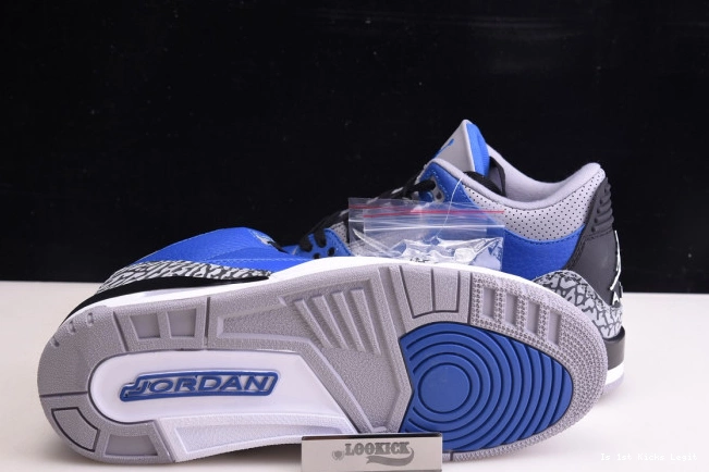 CT8532 3 Retro 'Varsity - Royal' Air Jordan 400 0810